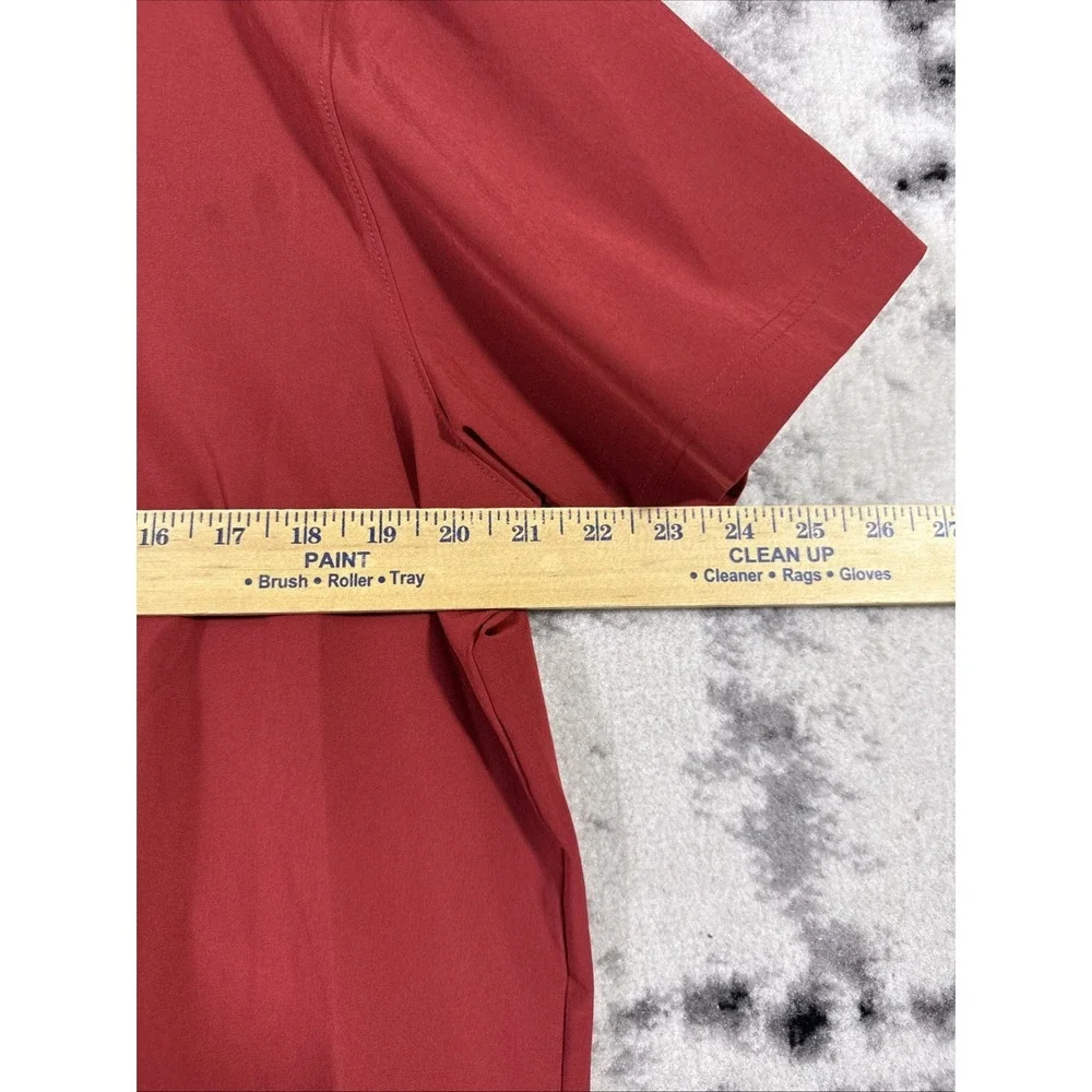 Nike Alabama Crimson Tide Polo Shirt‎ Mens Size Extra Large Red Performance